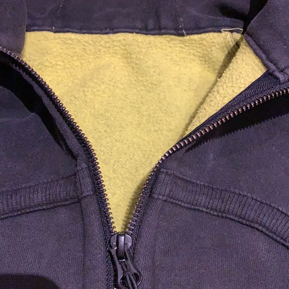 Lululemon Black Scuba Full Zip Hoodie - Size 12 - Picture 7 of 16